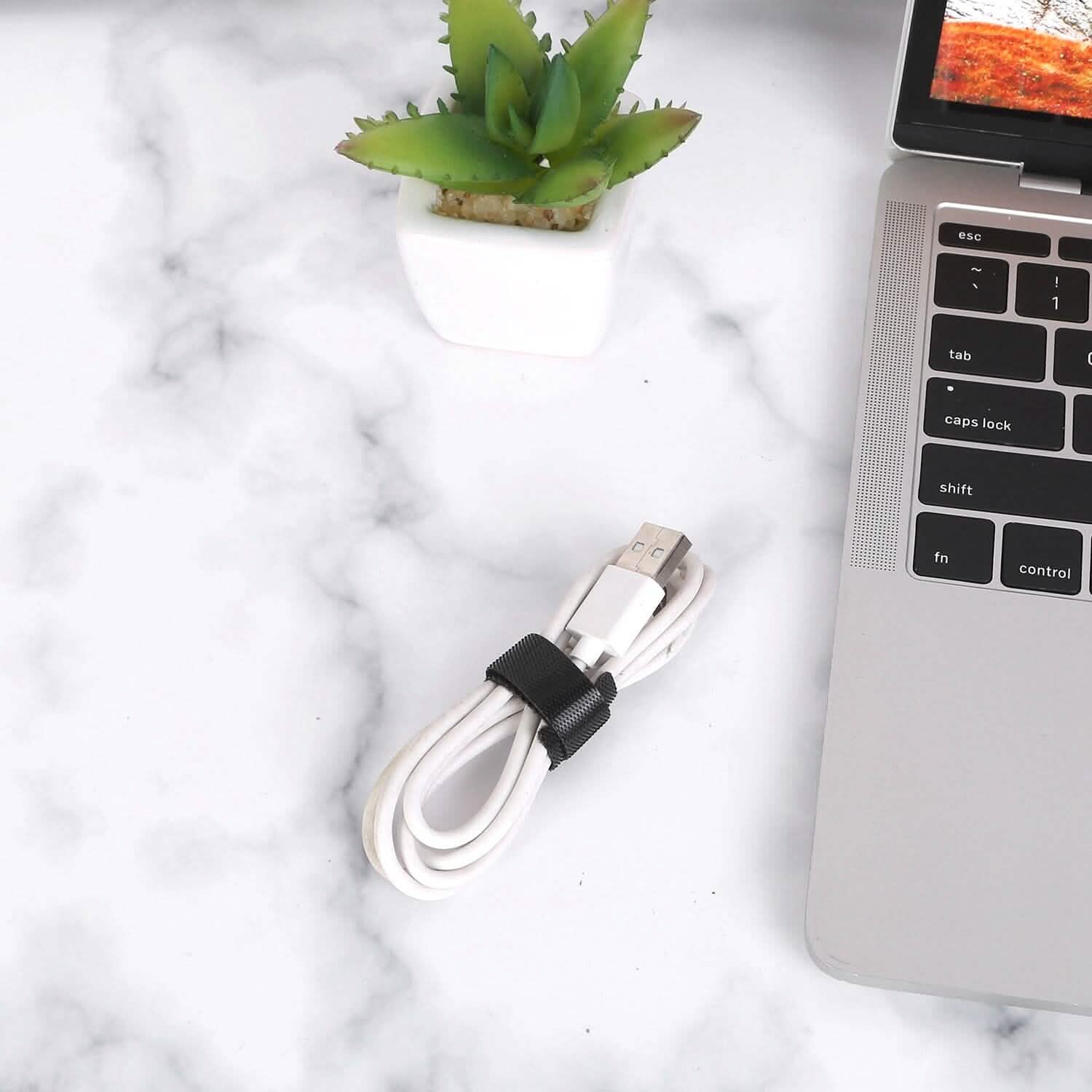 100-Pieces: Reusable Cable Ties 6