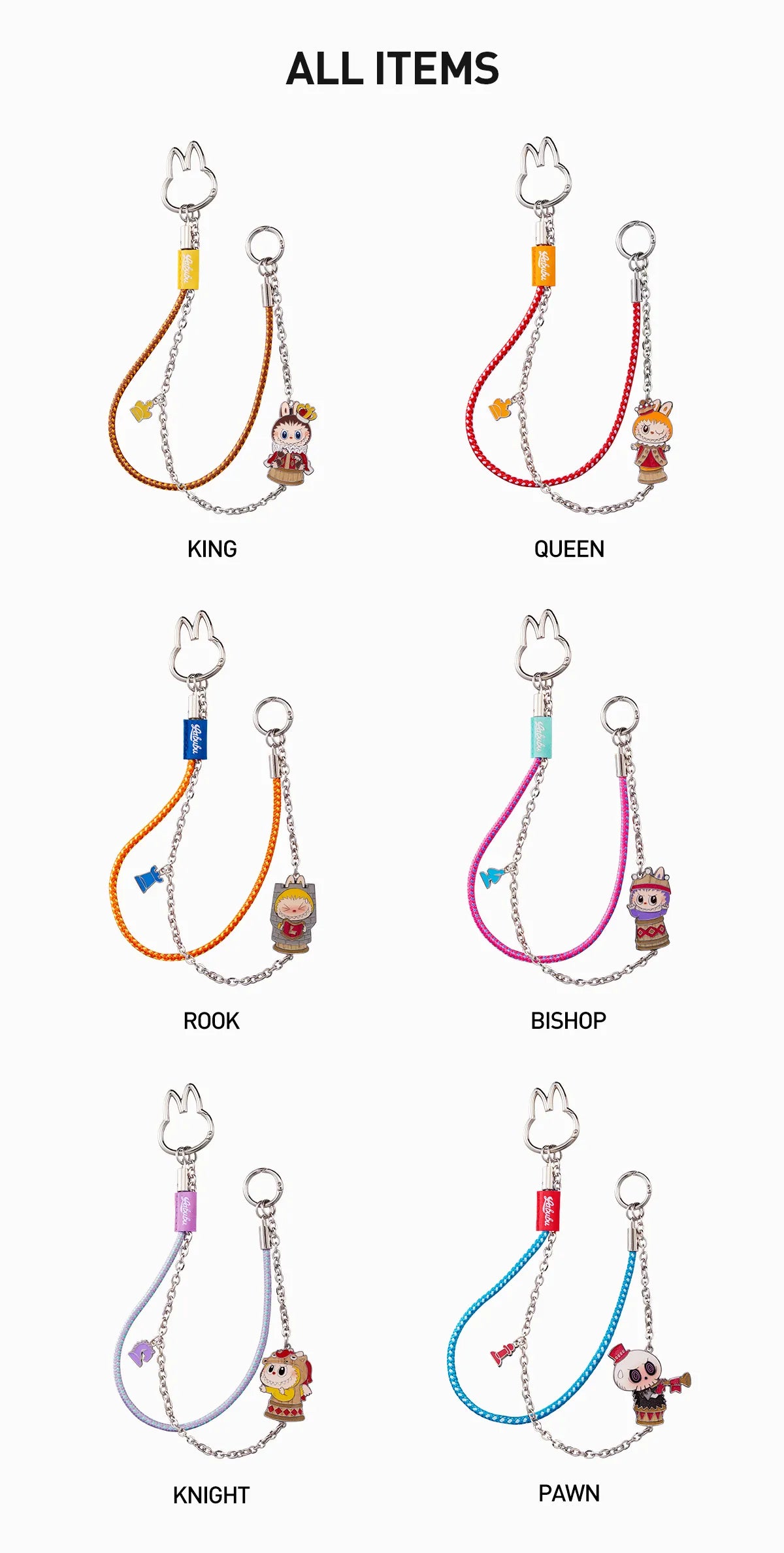 Genuine Pop Mart The Monsters Labubu 'Let‘s Checkmate' Series Pendant Mythical - Tophatter Daily Deals