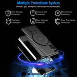 1000 mAh Wireless Foldable Power Bank Mobile Accessories - Tophatter Daily Deals
