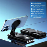 1000 mAh Wireless Foldable Power Bank Mobile Accessories - Tophatter Daily Deals