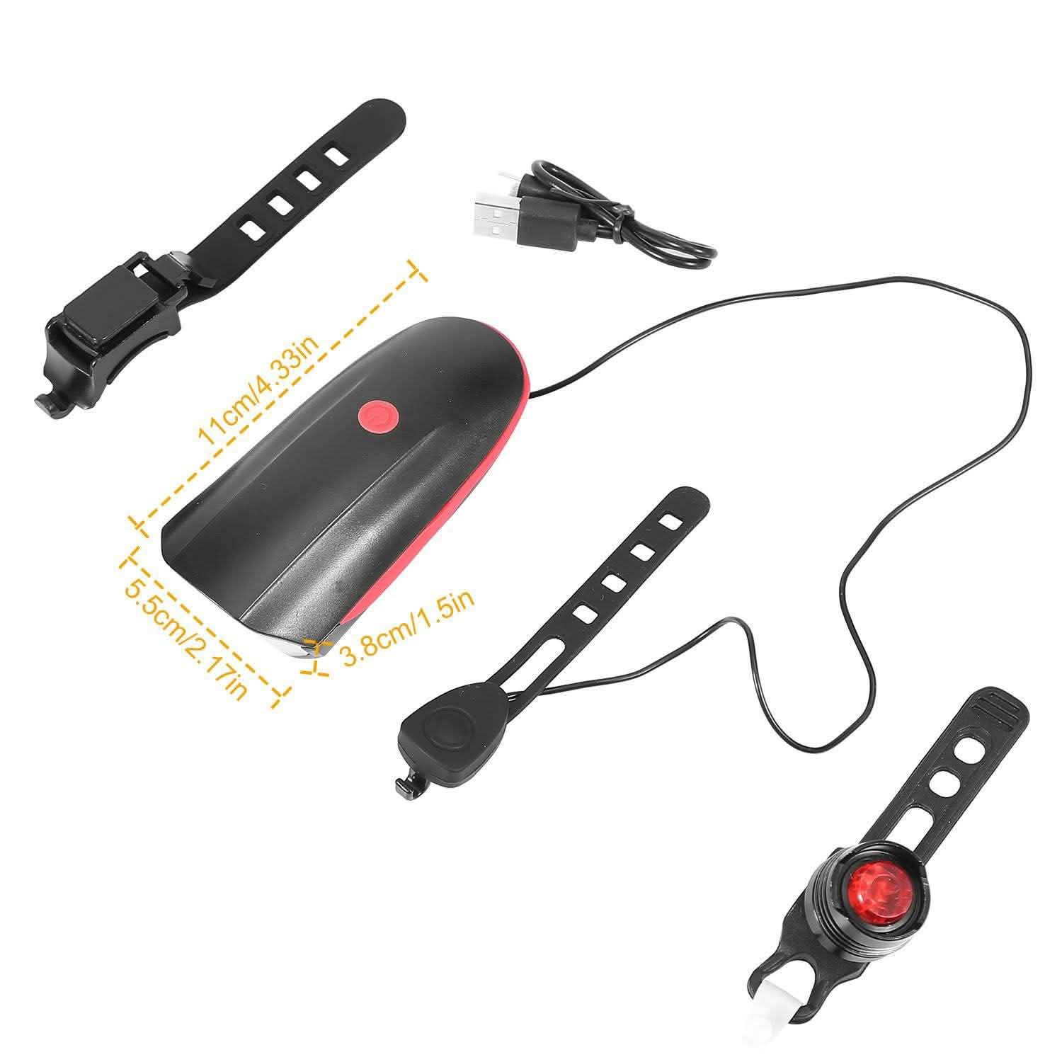 10000LM Bike Headlight USB Rechargeable Outdoor Recreation - Tophatter Daily Deals