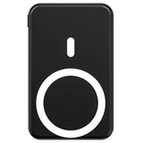 10000mAh Magnetic Wireless Power Bank 22.5W Fast Charging Black Mobile Accessories - Tophatter Daily Deals