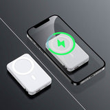 10000mAh Magnetic Wireless Power Bank 22.5W Fast Charging Mobile Accessories - Tophatter Daily Deals