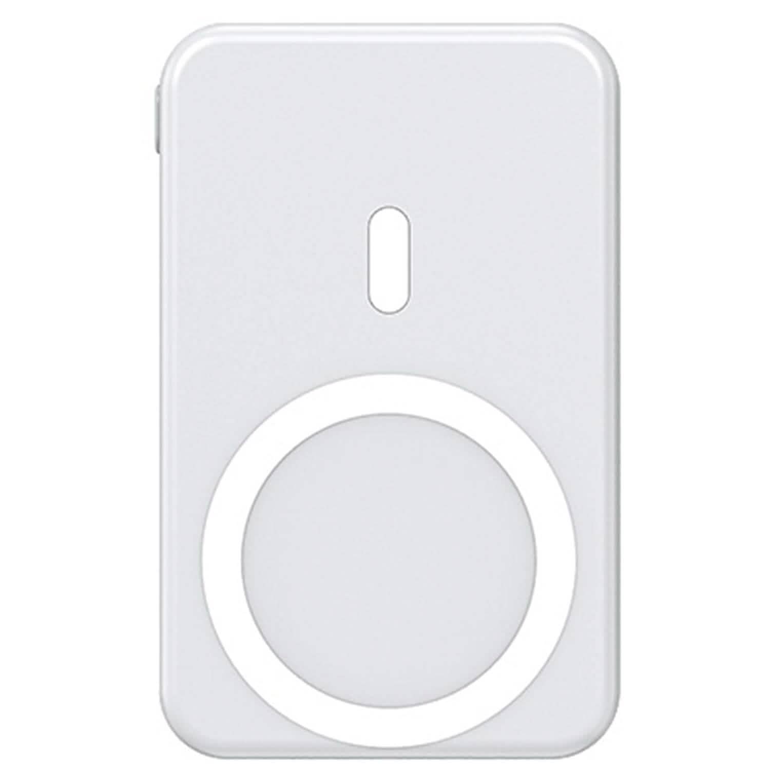 10000mAh Magnetic Wireless Power Bank 22.5W Fast Charging White Mobile Accessories - Tophatter Daily Deals