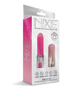 Nixie Smooch Lipstick Vibrator Pink Ombre 3.75 Inch Whisper Quiet Waterproof > Vibrators > Mini Vibrators - Tophatter Daily Deals
