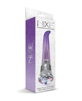 Nixie Jewel Ombre Purple Glow G-Spot Vibe 7 Inch Slender Design > Sex Toys For Ladies > G-Spot Vibrators - Tophatter Daily Deals