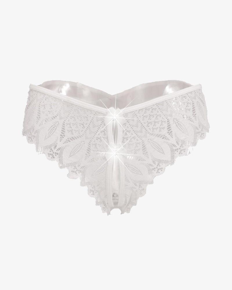 Criss Cross String Hipster Underwear White Lingeries-panties - Tophatter Daily Deals