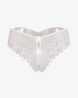 Criss Cross String Hipster Underwear White Lingeries-panties - Tophatter Daily Deals