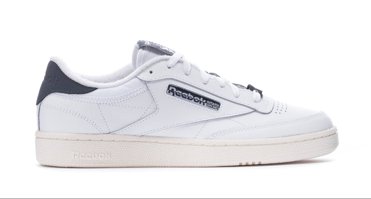 Reebok Men's Club C 85 Shoes Ftwwht Eacobl Chalk Footwear - Tophatter Daily Deals