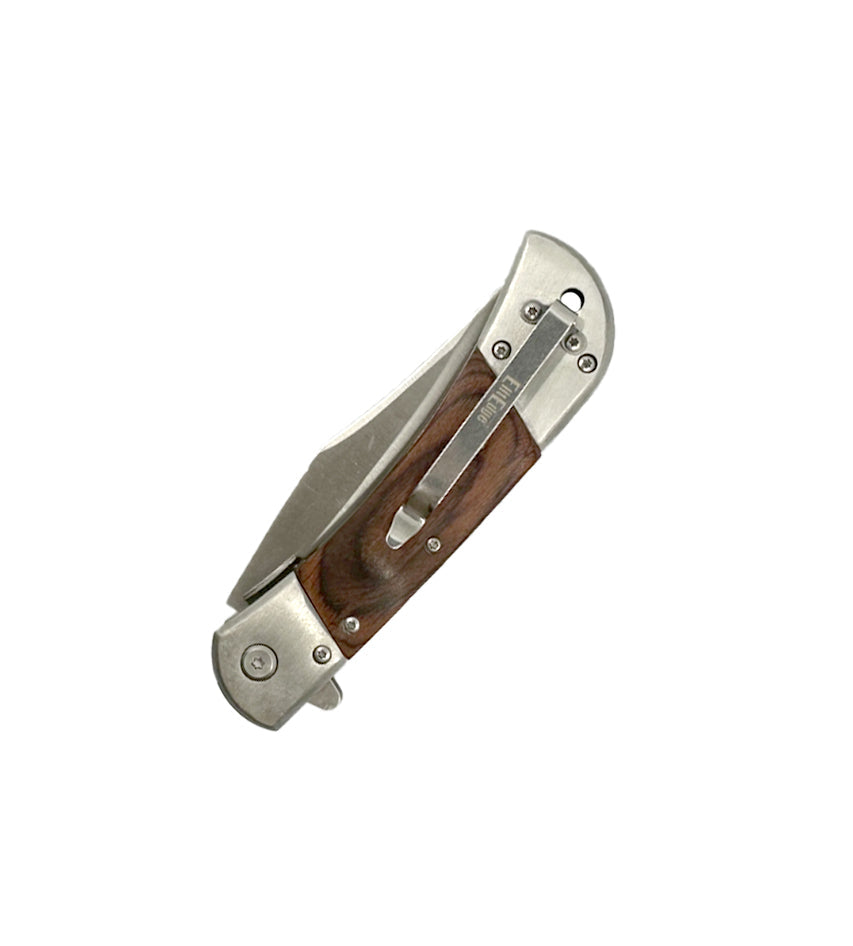 3.75" Spring Assisted Knife W/ Drop Point Blade - Tophatter Daily Deals