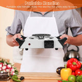 1000W Electric Burner Portable Coil Heating Hot Plate Stove Countertop Kitchen Appliances - Tophatter Daily Deals