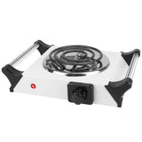 1000W Electric Burner Portable Coil Heating Hot Plate Stove Countertop Kitchen Appliances - Tophatter Daily Deals