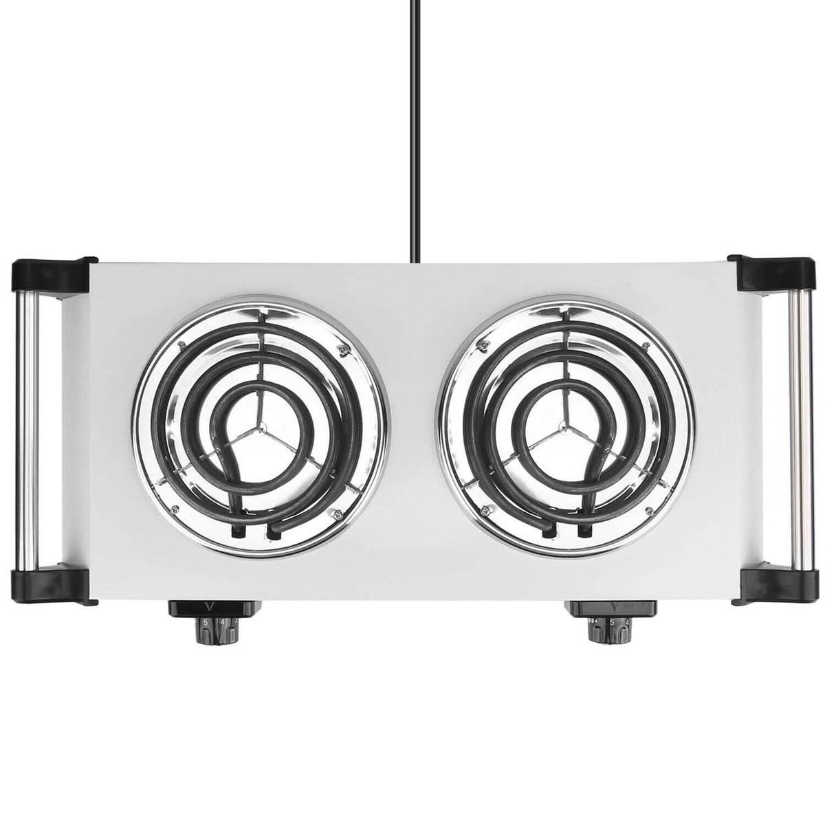 1000W Electric Burner Portable Coil Heating Hot Plate Stove Countertop Kitchen Appliances - Tophatter Daily Deals