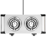 1000W Electric Burner Portable Coil Heating Hot Plate Stove Countertop Kitchen Appliances - Tophatter Daily Deals