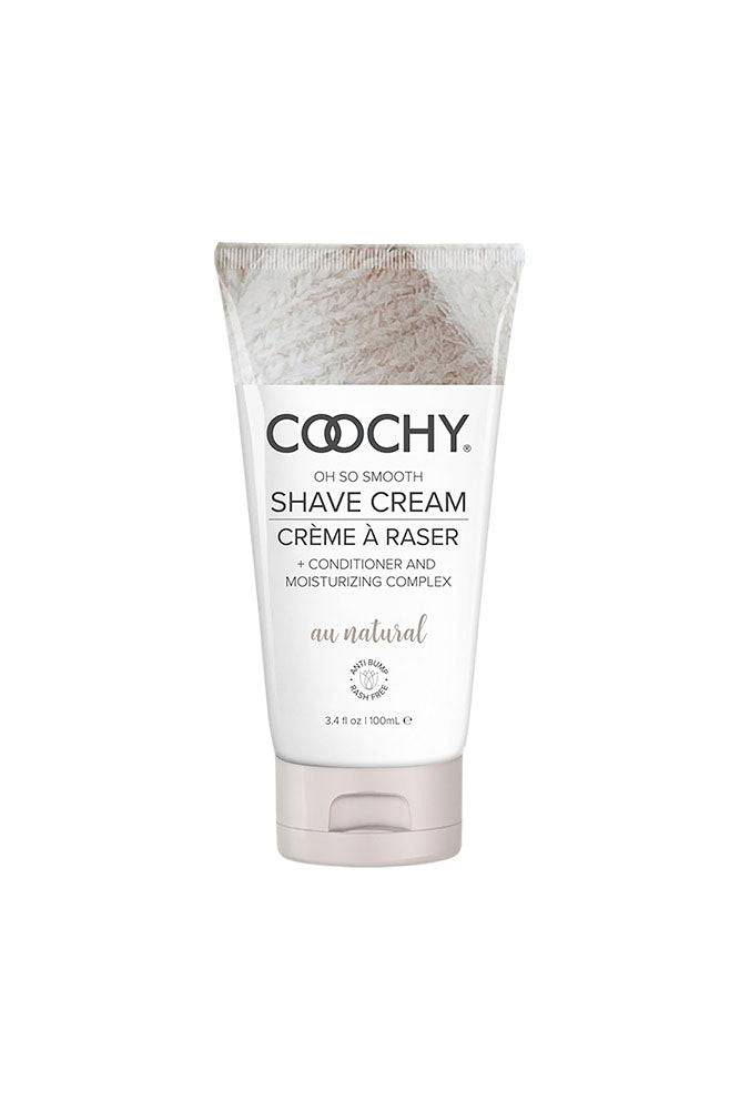 Coochy Shave Cream - Au Natural Fragrance Free - 3.4 oz. Liquid - Tophatter Daily Deals