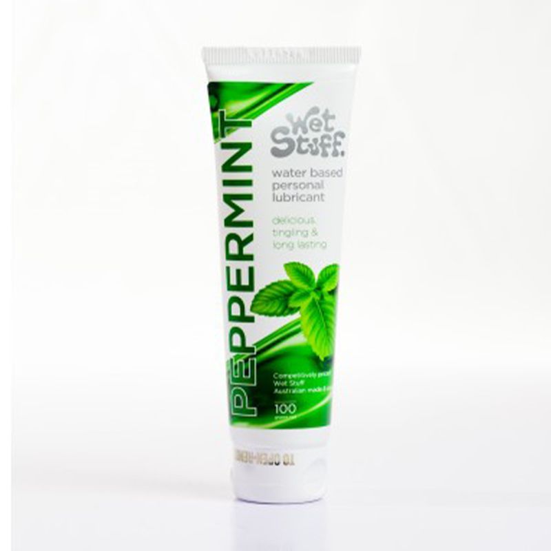 Wet Stuff Peppermint Tingle – Cooling Personal Lubricant Gel 100g > Lube > Flavoured - Tophatter Daily Deals