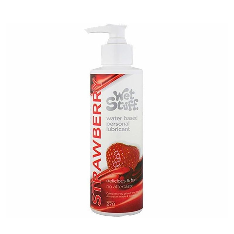 Wet Stuff Strawberry – Water-Based Flavoured Lubricant > Lube > Flavoured - Tophatter Daily Deals
