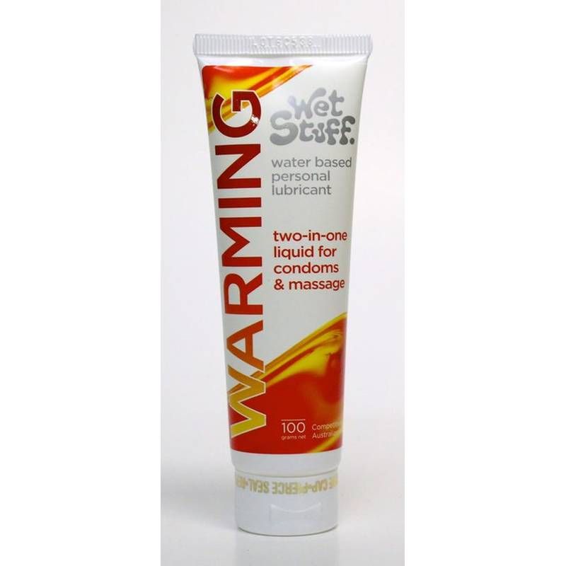 Wet Stuff Warming Tube – Water-Based Personal Lubricant 100g > Lube > Water Based - Tophatter Daily Deals