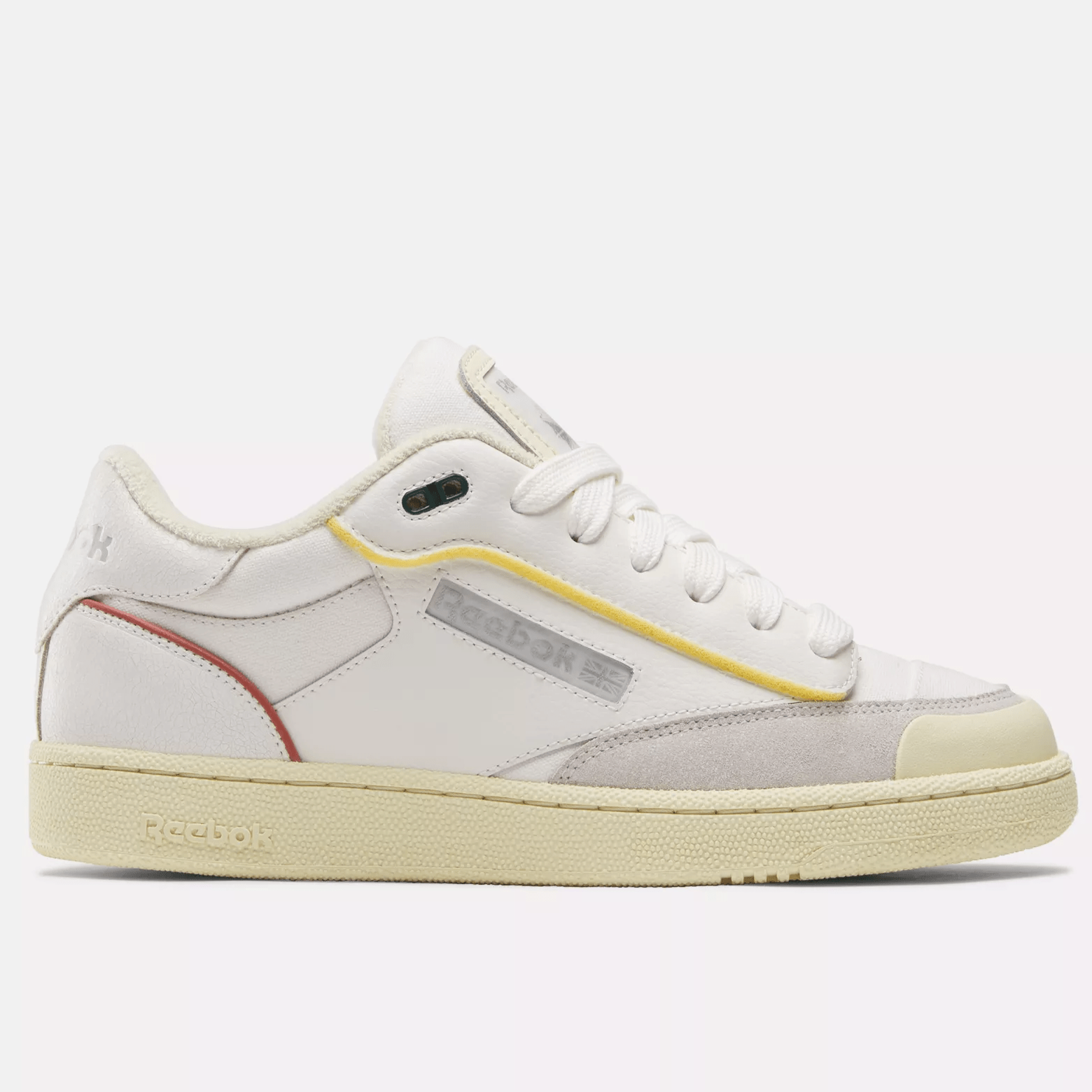 Reebok Men's Club C Bulc Shoes - Chalk/Chalk/Weatheredwhite Chalk Weatheredwhite Footwear - Tophatter Daily Deals