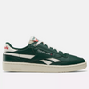 Reebok Men's Club C Revenge Vintage Shoes - Darkgreen/Chalk/Neoncherry Darkgreen Chalk Neoncherry Footwear - Tophatter Daily Deals