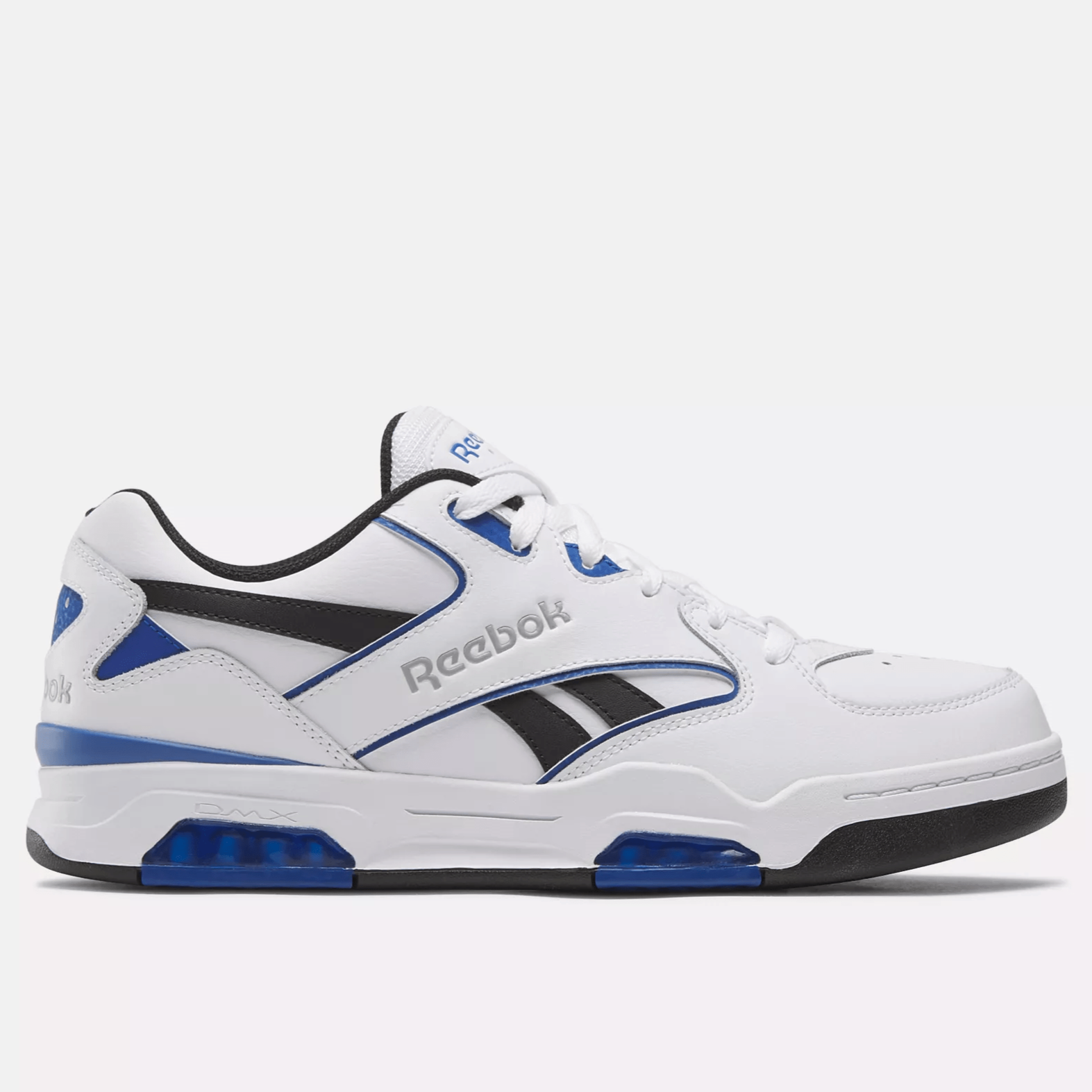Reebok Men's Bb 4500 Dmx Shoes - White/Vectorblue/Black White Vectorblue Black Footwear - Tophatter Daily Deals