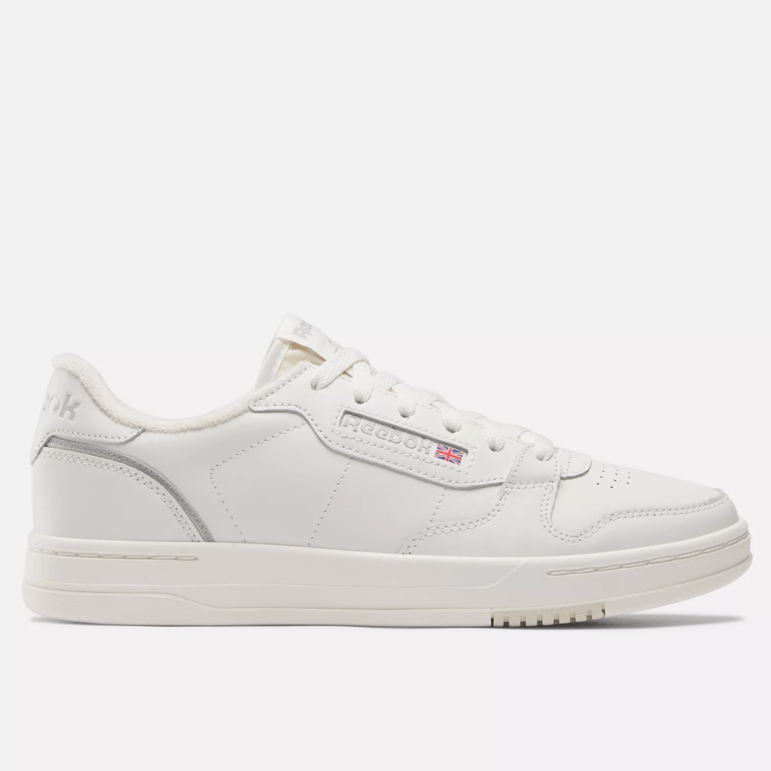 Reebok Men's Phase Court Shoes - Chalk/Alabaster/Grey Chalk Alabaster Grey Footwear - Tophatter Daily Deals