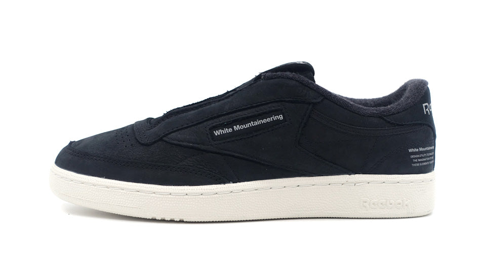 Reebok Men's Club C 85 Wm Shoes - Black/Chalk/Grey Black Chalk Grey Footwear - Tophatter Daily Deals