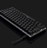 Black AK33rgb mechanical keyboard game keyboard desktop notebook full key no rush to eat chicken artifact keyboard Matte black axis 0 - Tophatter Daily Deals