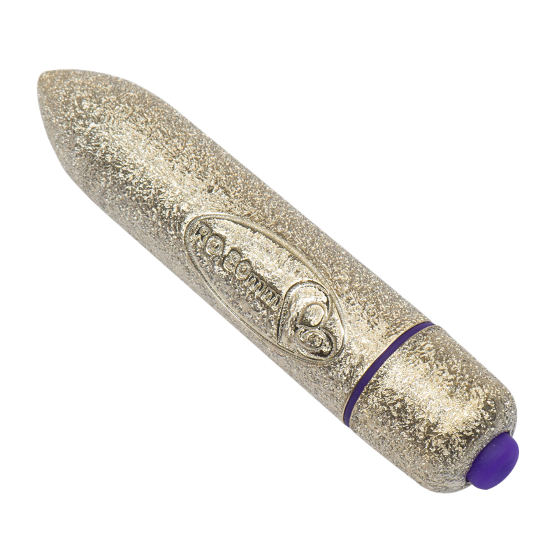 RO-80mm 7 Speed Precious Rose Gold Vibrating Bullet Toy > Vibrators > Mini Vibrators - Tophatter Daily Deals