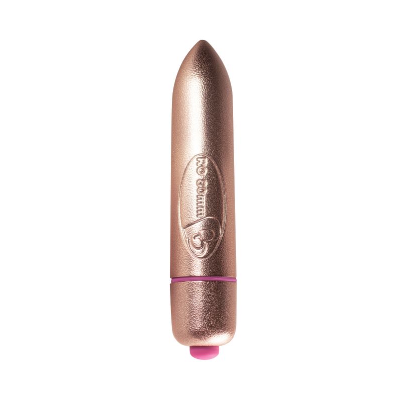 RO-80mm 7 Speed Precious Rose Gold Vibrating Bullet Toy > Vibrators > Mini Vibrators - Tophatter Daily Deals