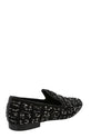 Versace Suede Bead-Embellished Slippers Footwear - Tophatter Daily Deals