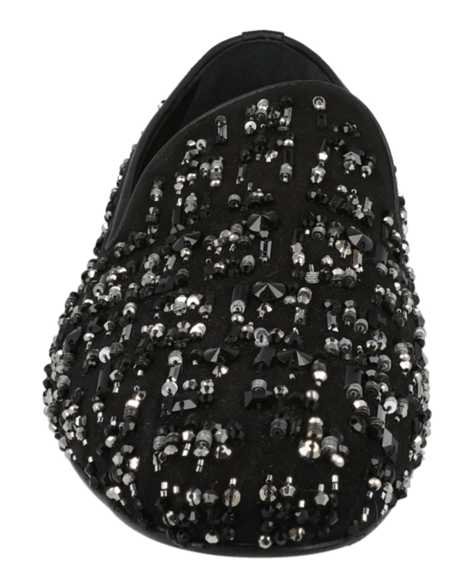 Versace Suede Bead-Embellished Slippers Footwear - Tophatter Daily Deals