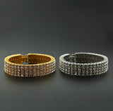 4 Row Tennis Bracelet 0 - Tophatter Daily Deals