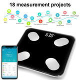 Bluetooth Intelligent Human Body Fat Precision Scale 7 - Tophatter Daily Deals