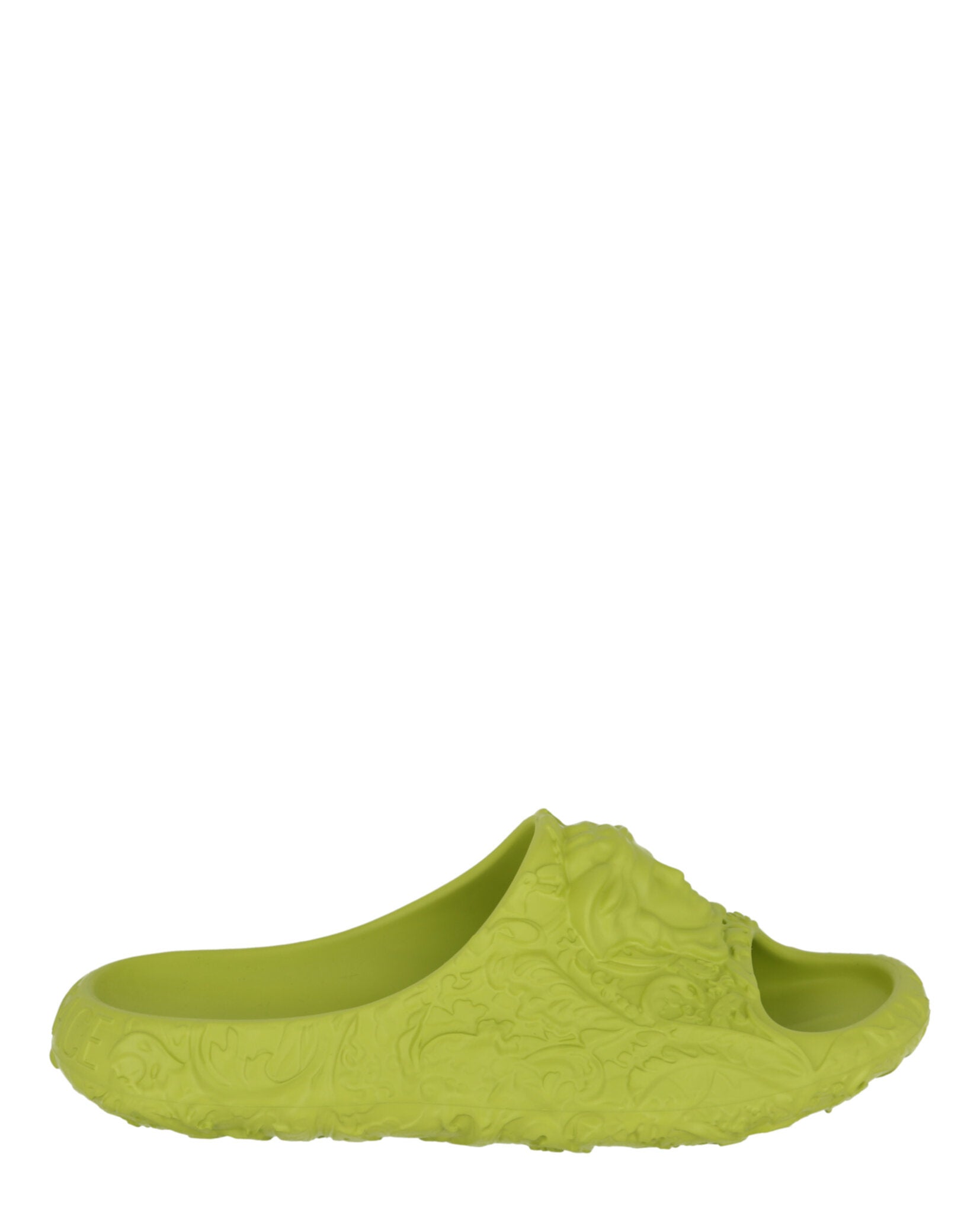 Versace Baroque Pool Slides Citron Footwear - Tophatter Daily Deals