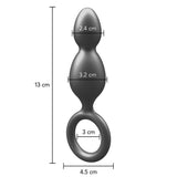 ToyJoy Buttocks The Plugger – Luxury Silicone Metallic Butt Plug > Anal Range > Butt Plugs - Tophatter Daily Deals