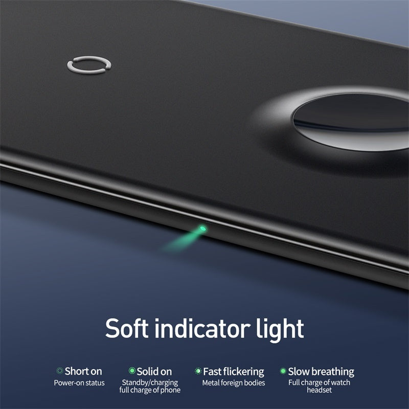 3-in-1 wireless charging 0 - Tophatter Daily Deals