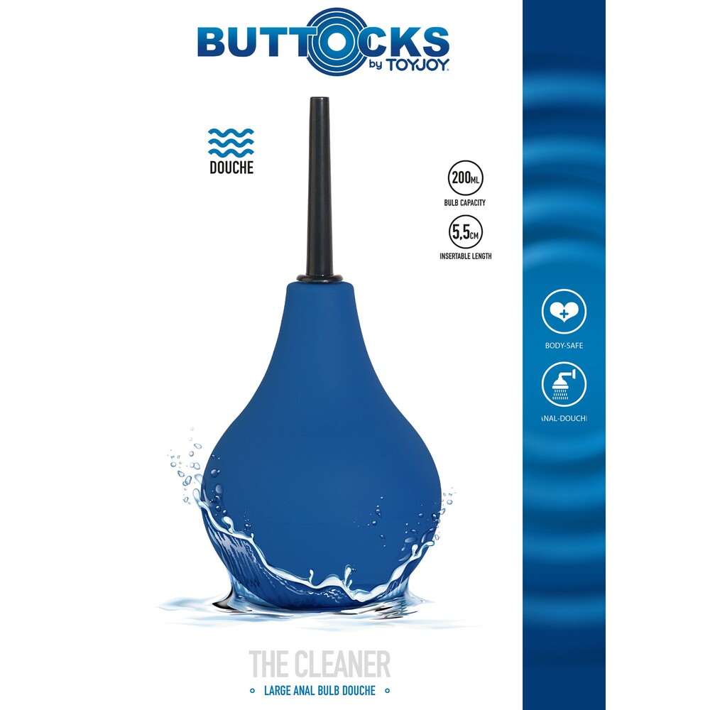 ToyJoy Buttocks The Cleaner – 200ml Anal Douche > Essentials > Douches - Tophatter Daily Deals