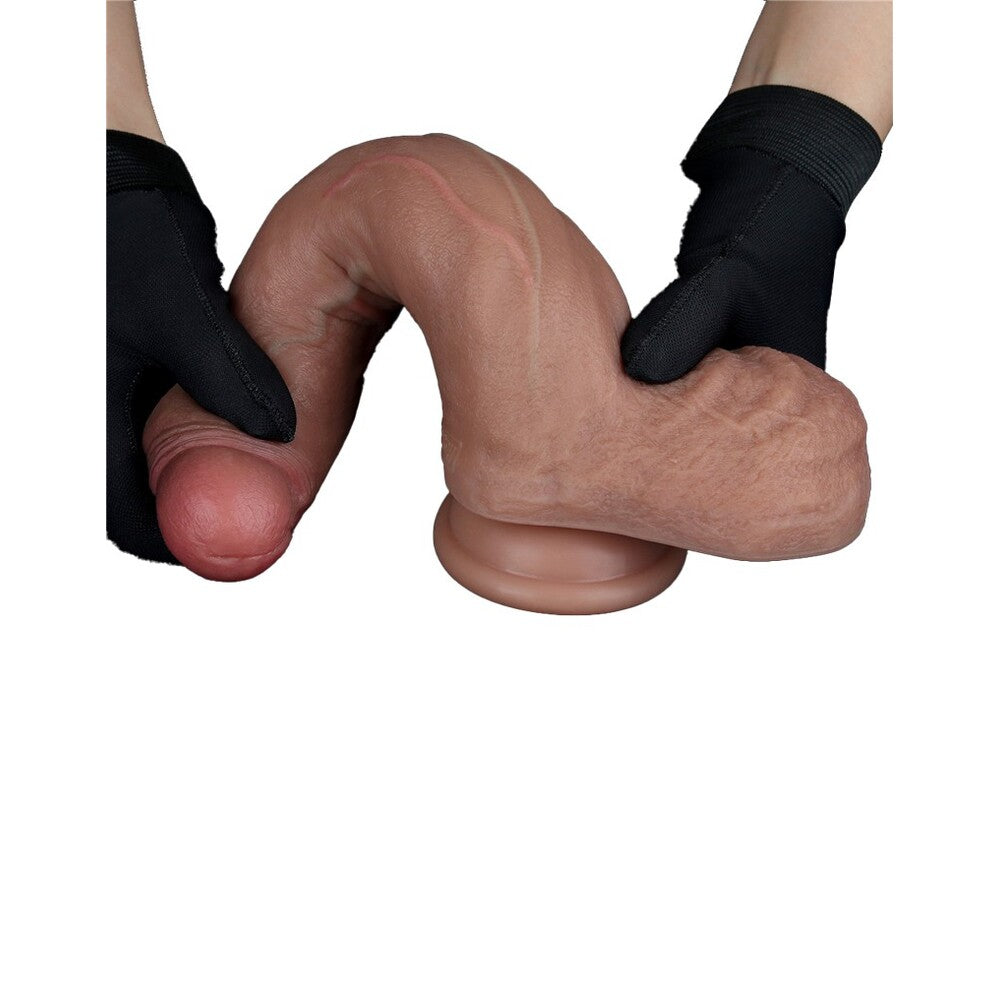 Lovetoy Dual Layered Silicone Dildo 8.5 Inches > Dildos > Realistic Dildos - Tophatter Daily Deals