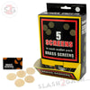 100x Brass Gold Tobacco Pipe Screens - 3/4" Smoking Accessories - Tophatter Daily Deals