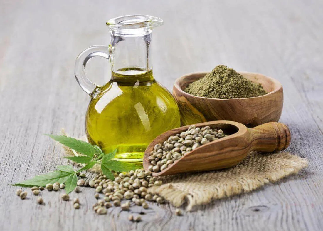 100% ORGANIC UNREFINED HEMP SEED OIL (PURE COLD PRESSED) Massage Oil - Tophatter Daily Deals