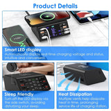 100W USB Charging Station 8-Port Charging Hub Mobile Accessories - Tophatter Daily Deals