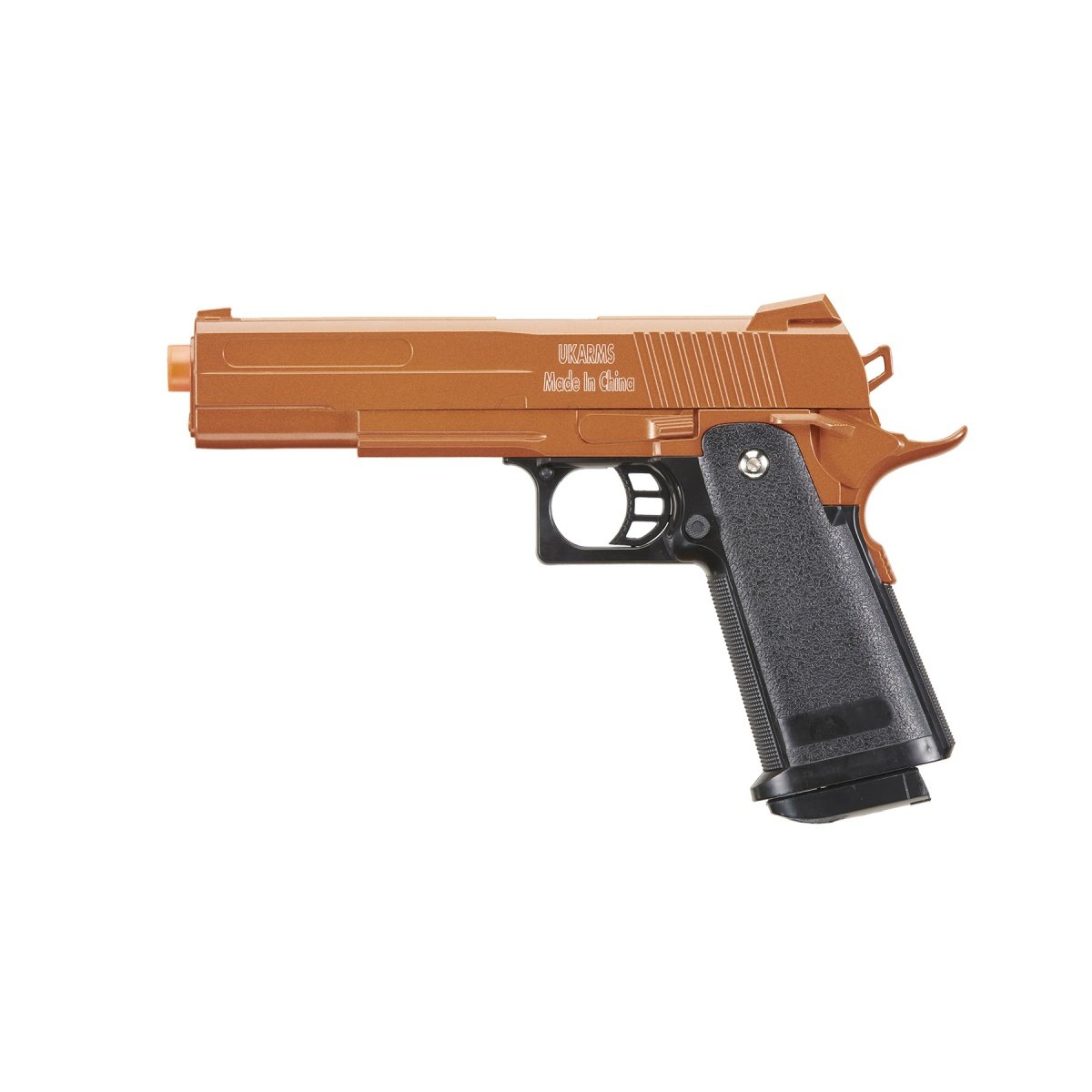 2011 Metal Alloy Spring Airsoft Gold Pistol Collectible Weapons - Tophatter Daily Deals