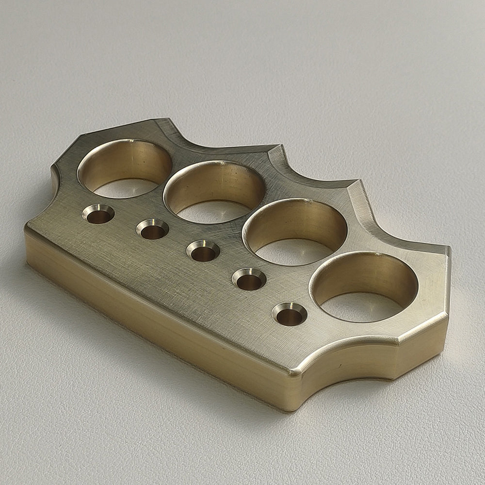 2023 New Brass Self Defense Knuckles Four Finger Brass Knuckles - Tophatter Daily Deals