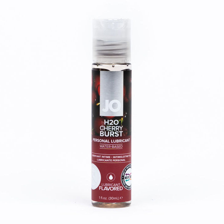 JO H2O Cherry Burst – Cherry Flavored Water-Based Lubricant 30 ml > Lube > Flavoured - Tophatter Daily Deals