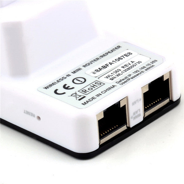 1set 300Mbps Wireless-N Mini Router Wifi Repeater Extender Booster Amplifier Wholesale Store 0 - Tophatter Daily Deals