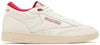 Reebok Men's Club C Mid II Vintage Shoes - Chalk/Alabas/Flasrd Chalk Alabas Flasrd Footwear - Tophatter Daily Deals