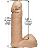 Vac-U-Lock 6 Inch Realistic Dildo Attachment – FirmSkyn Material Dildo > Dildos > Realistic Dildos - Tophatter Daily Deals