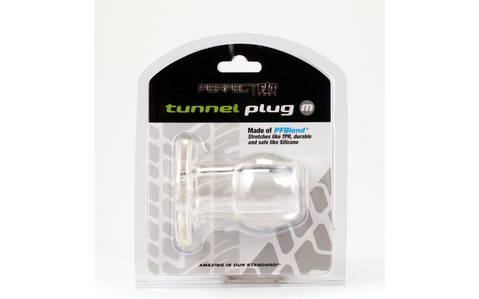 Perfect Fit Tunnel Plug Medium Clear – Medium Sized Butt Plug > Anal Range > Tunnel and Stretchers - Tophatter Daily Deals