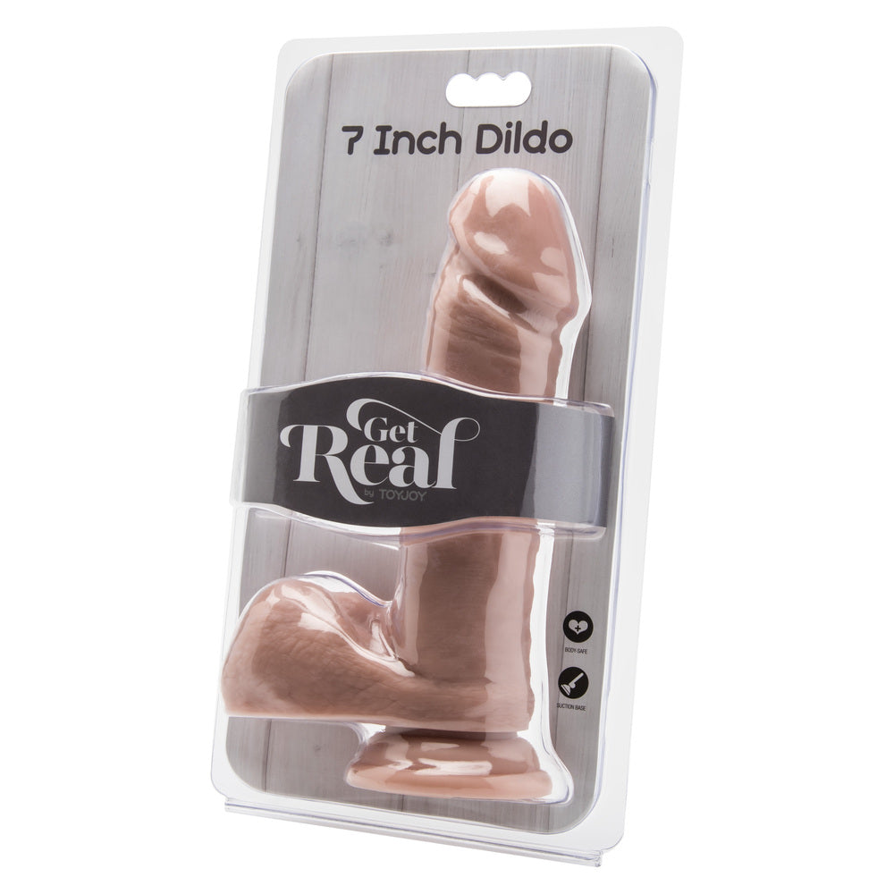 ToyJoy Get Real 7 Inch Dong With Balls – 8.25 Inch Dong > Dildos > Realistic Dildos - Tophatter Daily Deals